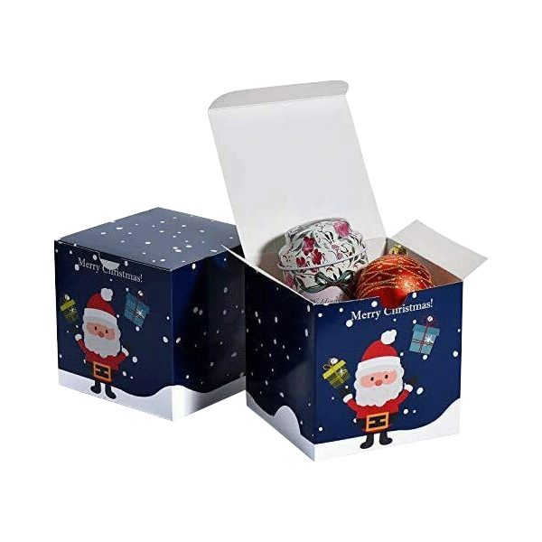 Gingerbread House Christmas Gift Boxes Wrap In The Farmhouse Style