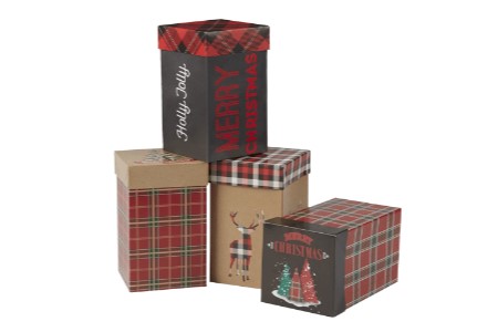 Christmas Treat Boxes Wholesale Packaging Personalized Shapes