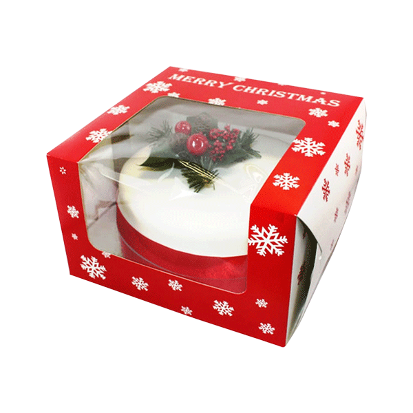 Christmas Cake Gift Boxes For You To Print On