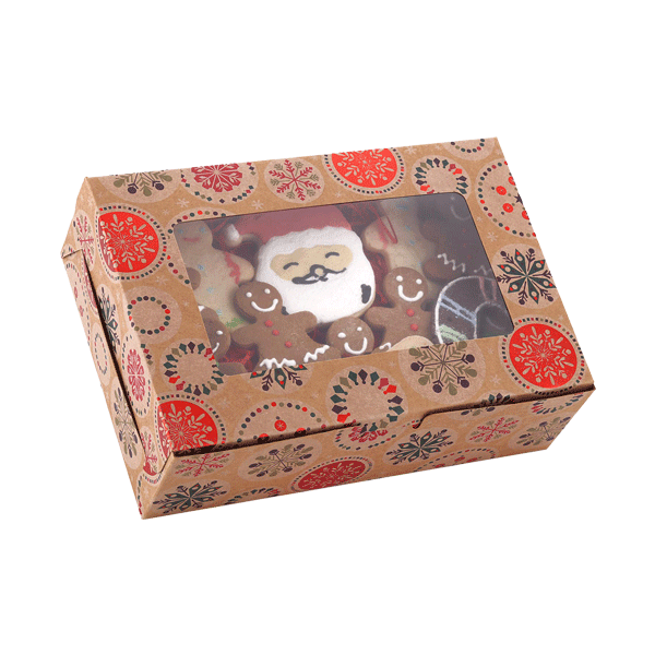 White Christmas Cupcake Box Are In Style This Season.